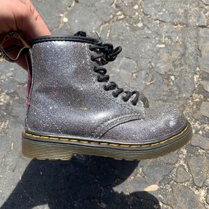Glitter Dr. Martens toddler